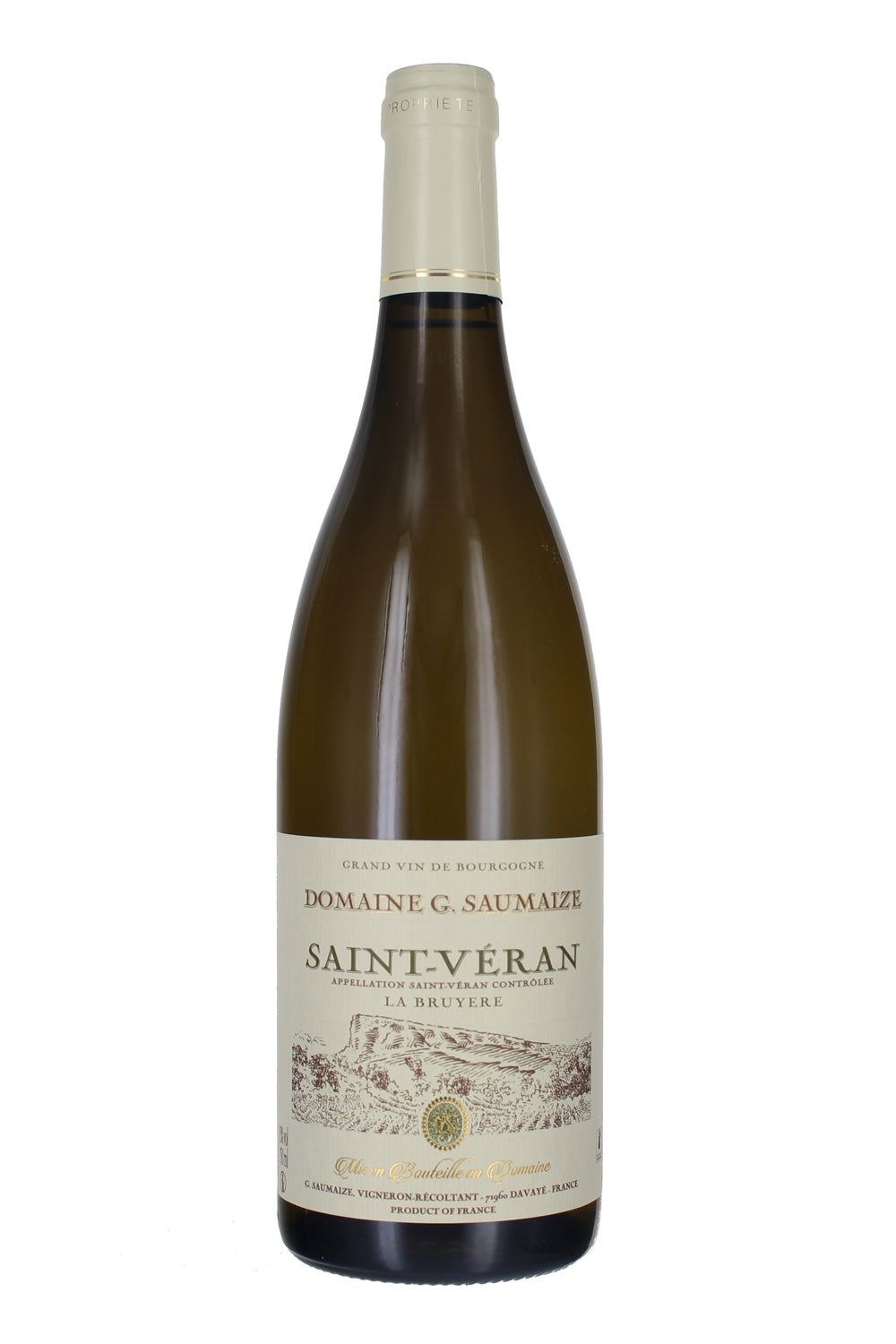 2022 St Veran 'La Bruyere', Domaine G Saumaize, Burgundy, France