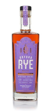 Oxford Rye Whisky, Purple Grain, The Oxford Artisan Distillery, England